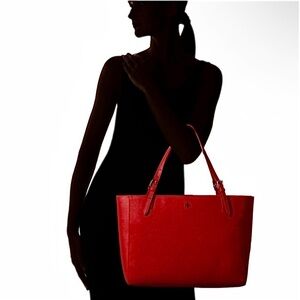 Tory Burch Lg York Buckle Saffiano Leather